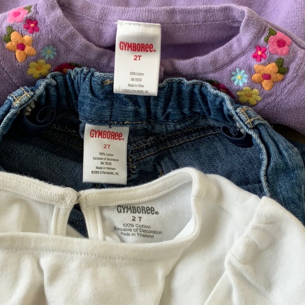 Gymboree 3 piece fairy and flowers outfit - Picture 12 of 14